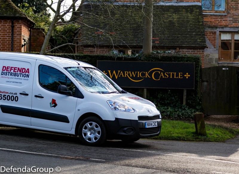 Leaflet Delivery in Warwick fro DEFENDA LEAFLET DISTRIBUTION